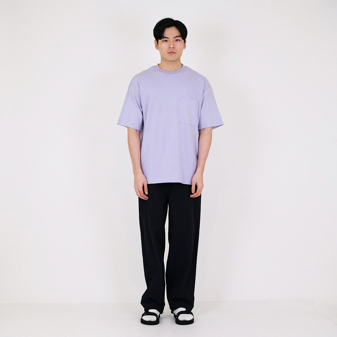 Men Essential Oversized Pocket Tee - SM2403042