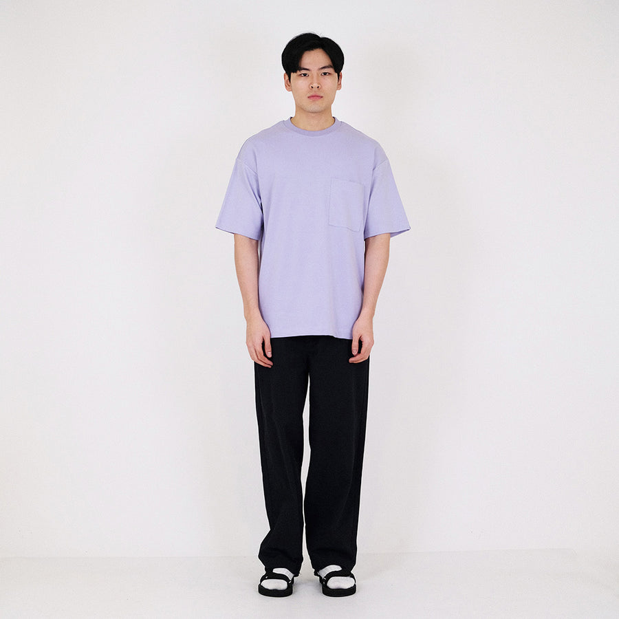 Men Essential Oversized Pocket Tee - SM2403042