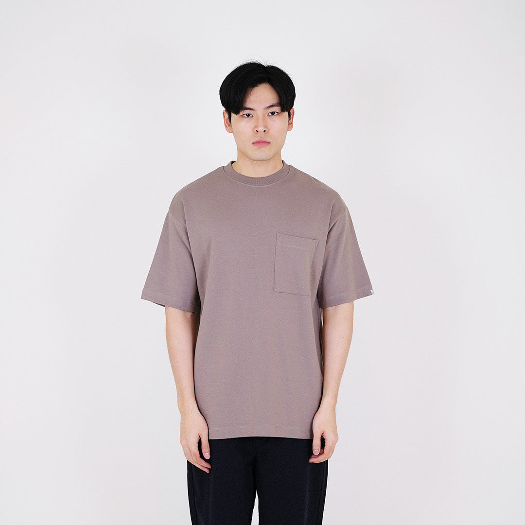 Men Essential Oversized Pocket Tee - SM2403042