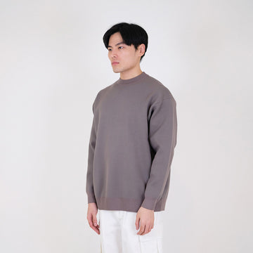 Men Oversized Sweater - Grey - SM2403049B
