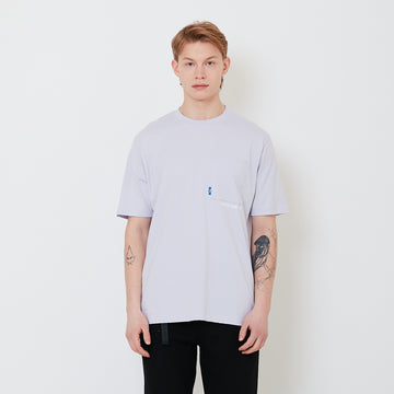Men Graphic Tee - Purple - SM2407175C