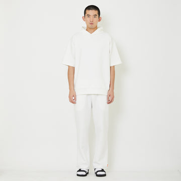 Men Oversized Hoodie - Off White - SM2409162A