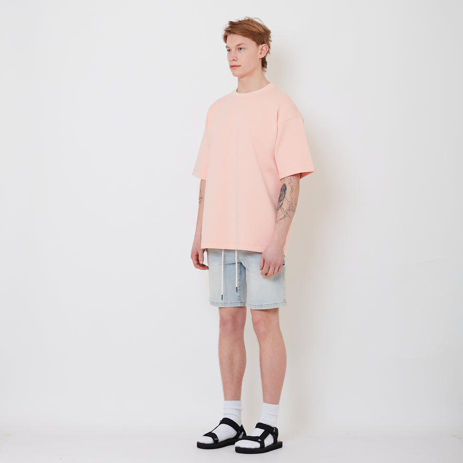 Men Denim Shorts - Light Blue - SM2410211B