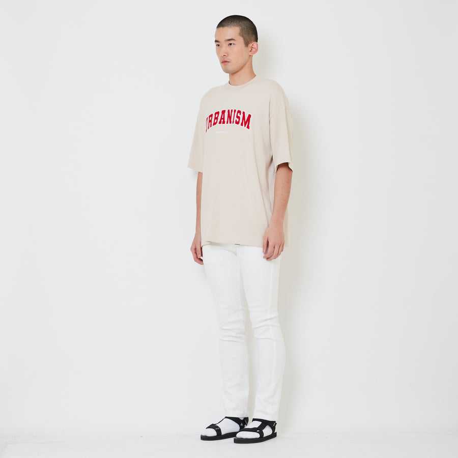 Men Skinny Long Jeans - Off White - SM2410212A