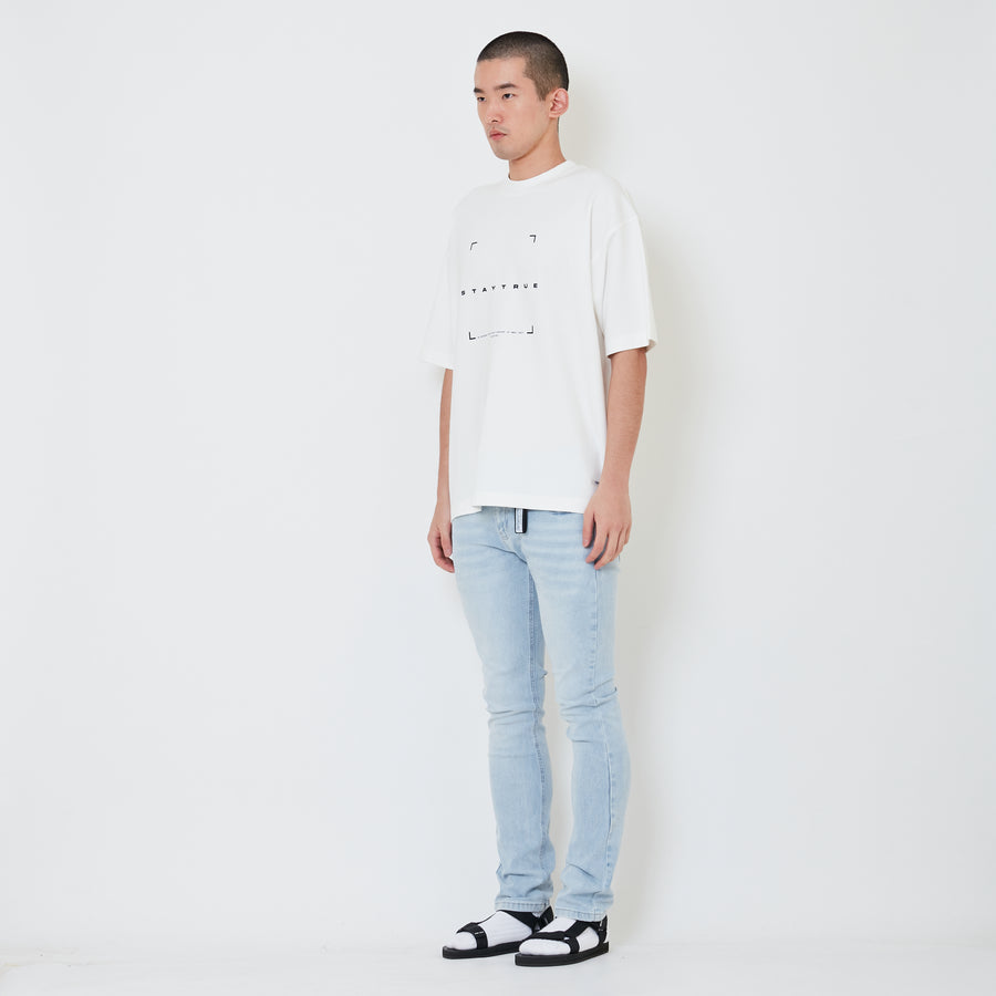 Men Skinny Long Jeans - Light Blue - SM2410212B