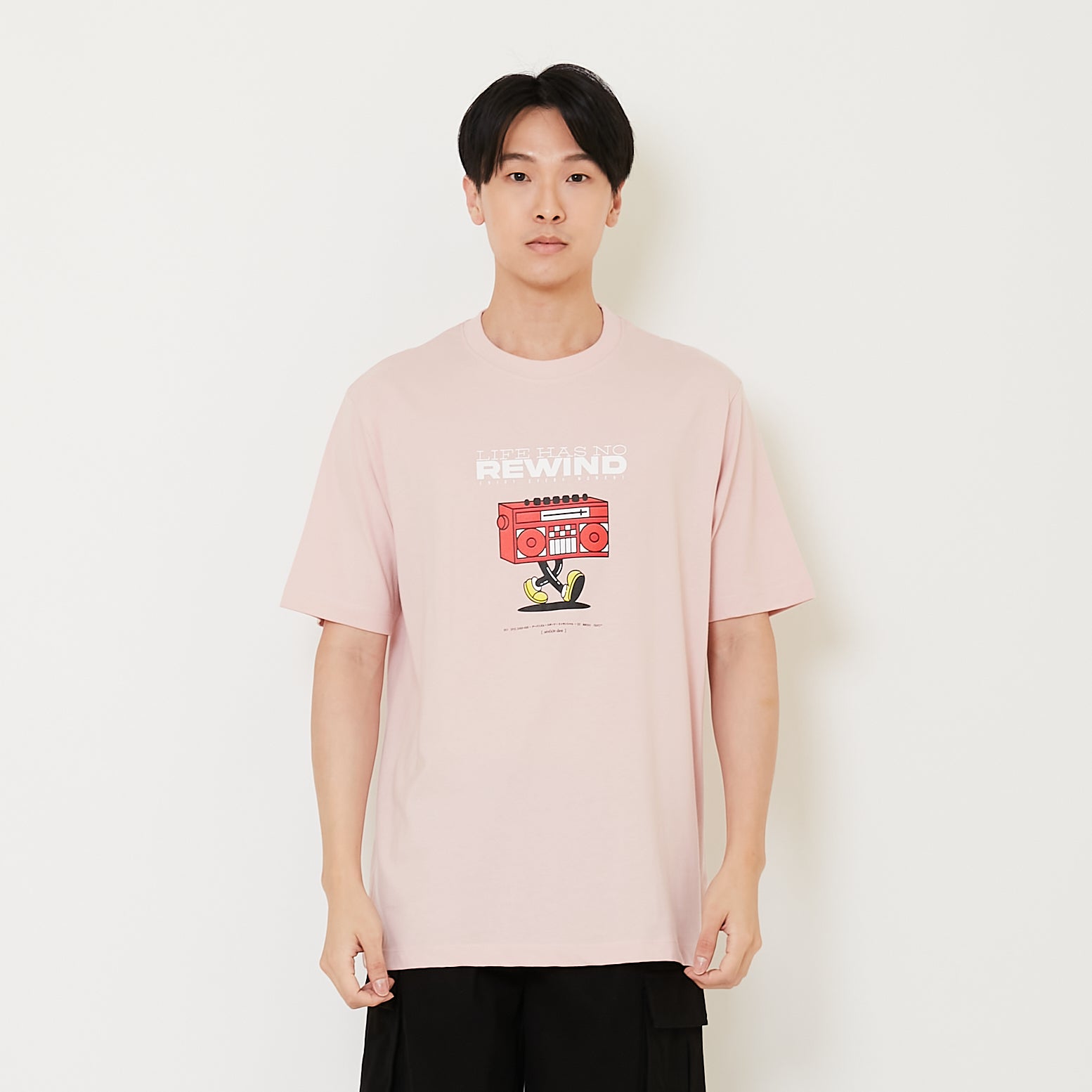 7dayz men graphic tee - light pink - sm2411186b