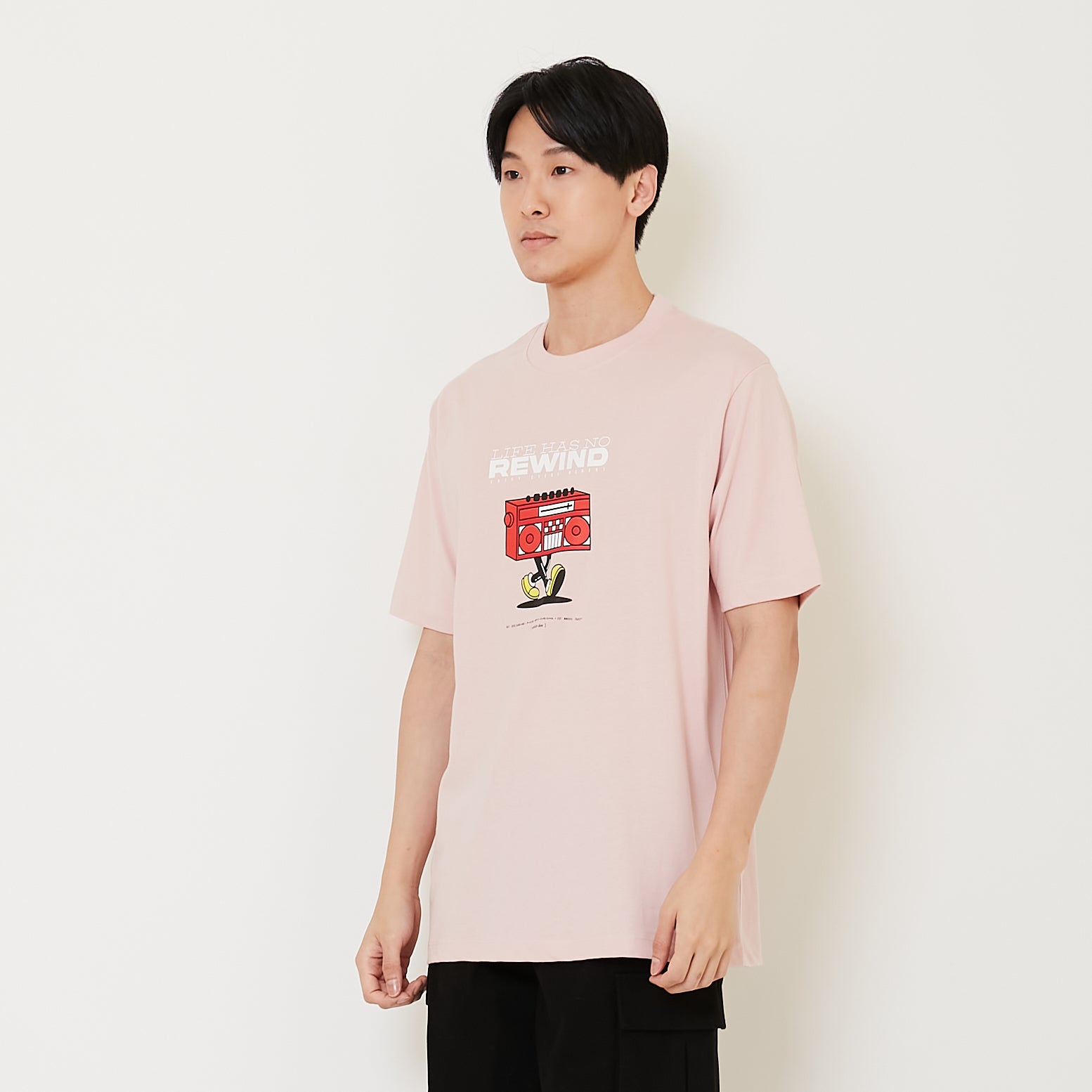 7dayz men graphic tee - light pink - sm2411186b