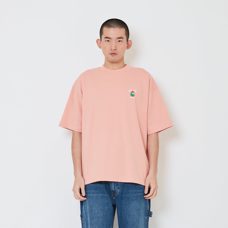 Men Embroidery Oversized Tee - SM2411187