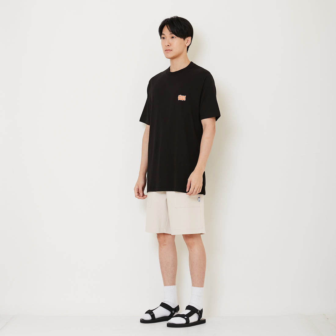 Men Sweat-Shorts - Sand - SM2411221B
