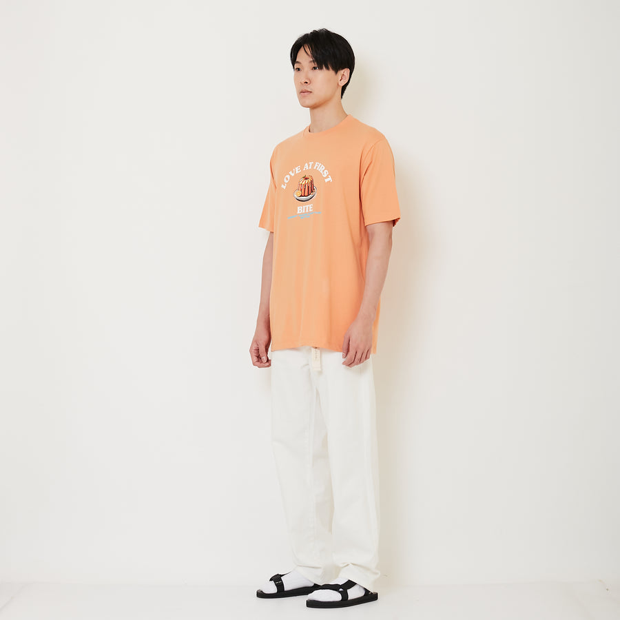 Men Slim Cut Long Jeans With Belt - Off White - SM2411224A