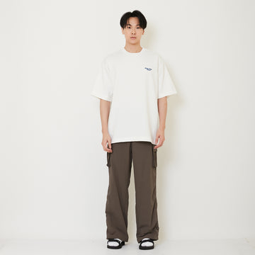 Men Nylon Cargo Long Pants - Army Green - SM2411241B