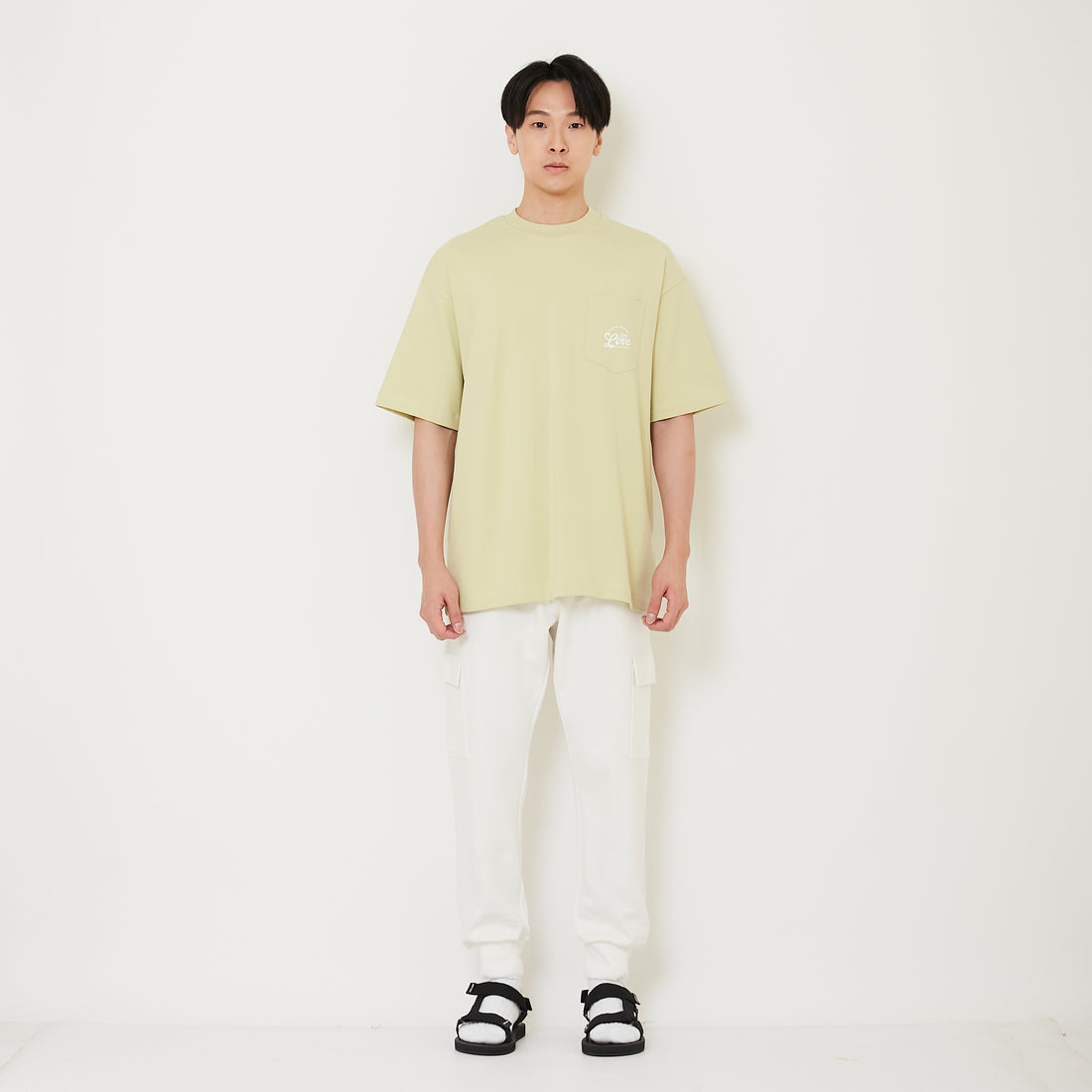 Men Slim Fit Sweatpants - Off White - SM2412260A