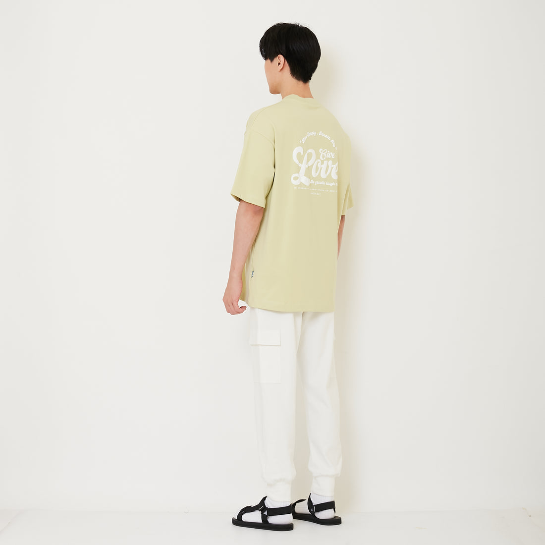 Men Slim Fit Sweatpants - Off White - SM2412260A