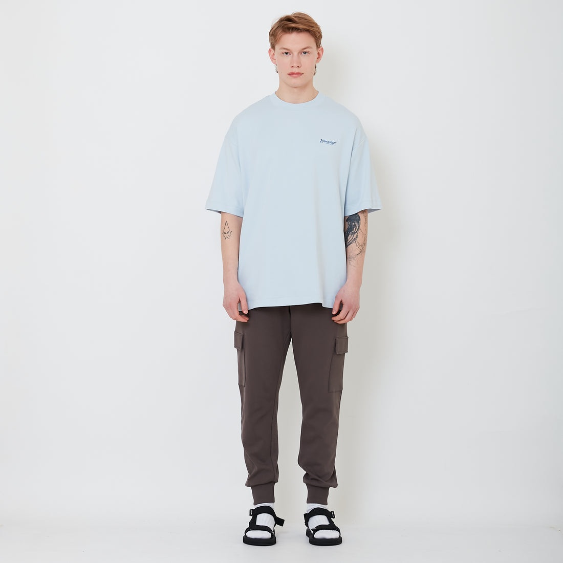 Men Slim Fit Sweatpants - Metal - SM2412260C