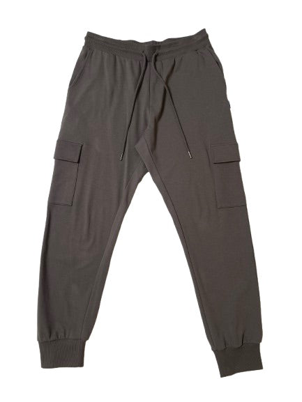 Men Slim Fit Sweatpants - Metal - SM2412260C