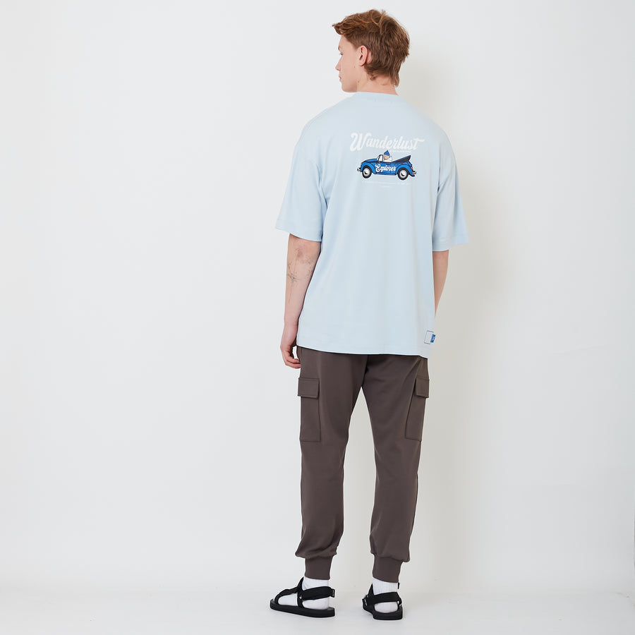 Men Slim Fit Sweatpants - Metal - SM2412260C