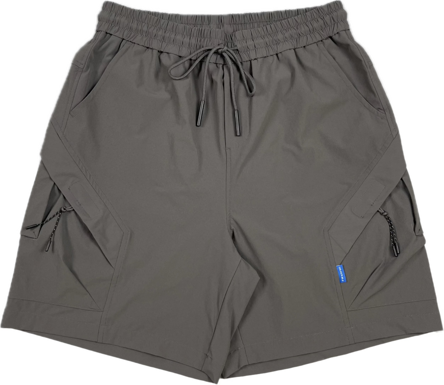 Men Nylon Shorts - Grey - SM2501006A