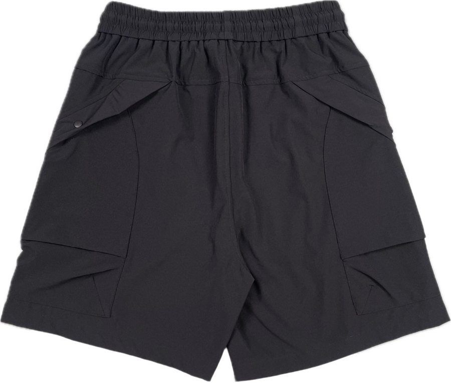 Men Nylon Shorts - Black - SM2501006B