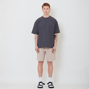 Men Sweat-Shorts - Stone - SM2501011B