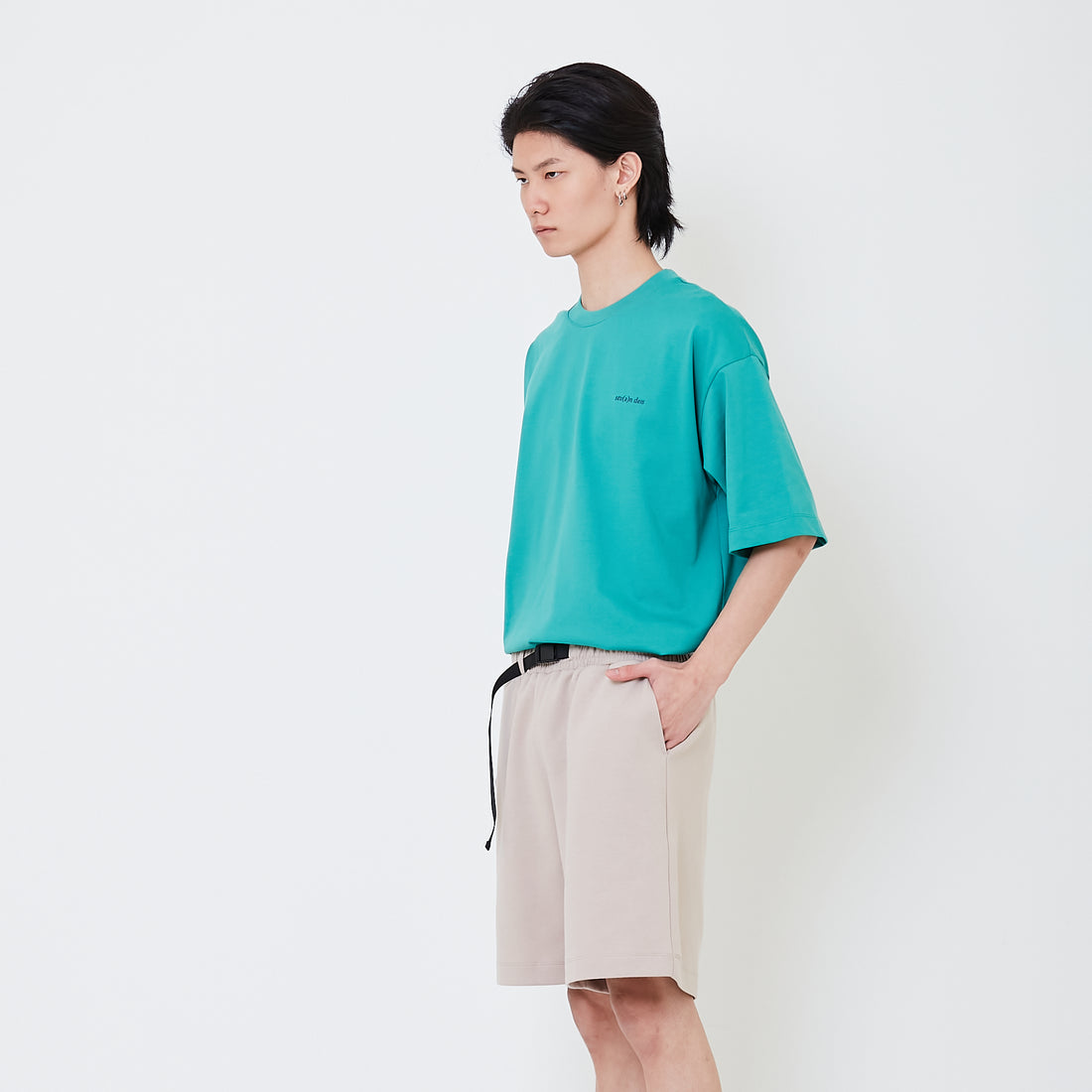 Men Sweat-Shorts - Stone - SM2501011B