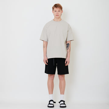 Men Sweat-Shorts - Black - SM2501011D