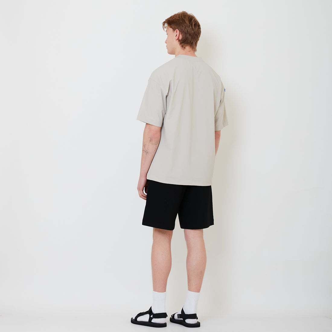 Men Sweat-Shorts - Black - SM2501011D