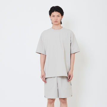 Men Oversized Tee - Beige - SM2501012A