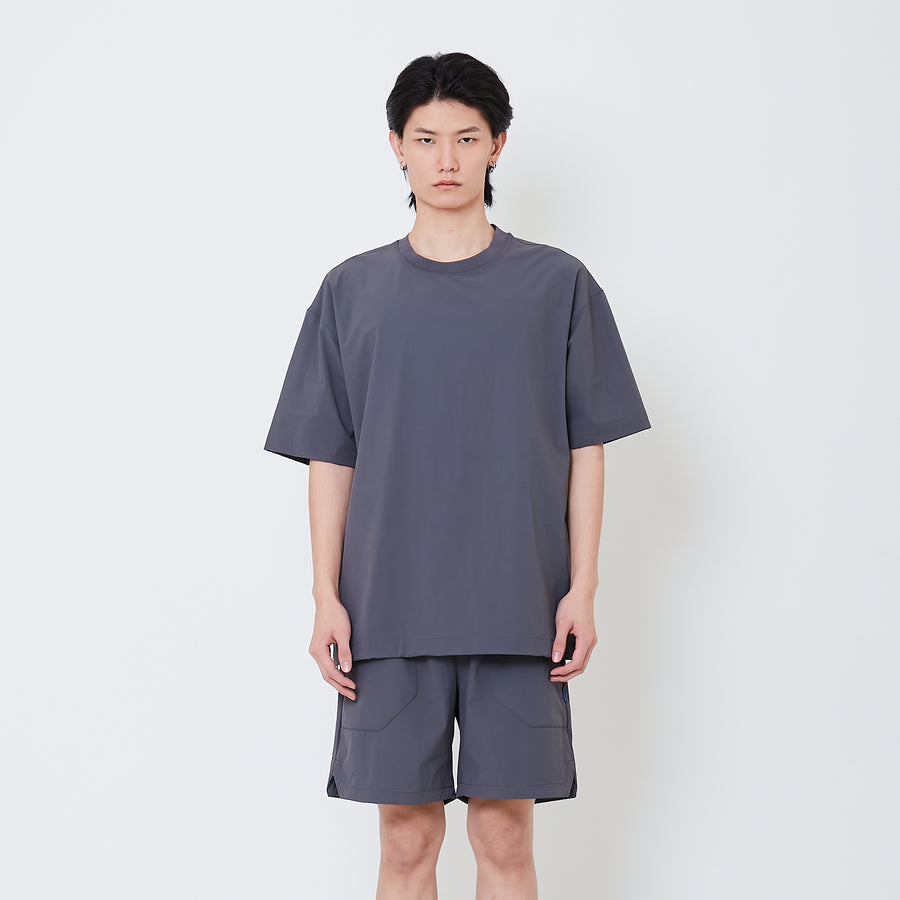 Men Oversized Tee - Metal - SM2501012C