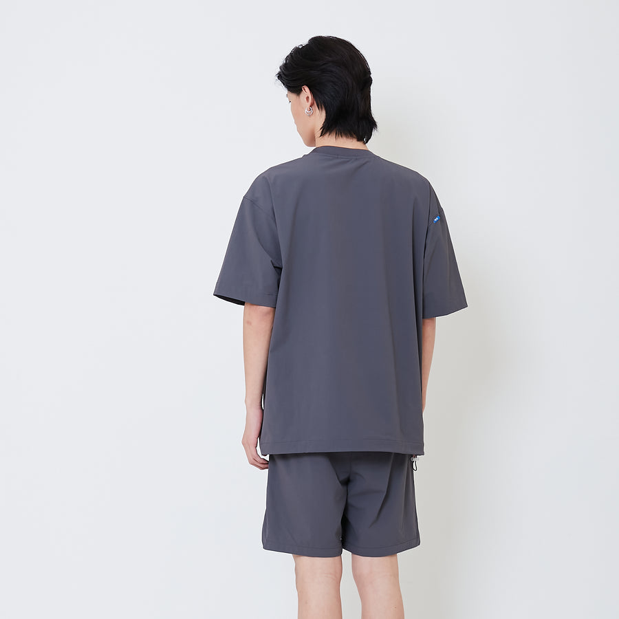 Men Oversized Tee - Metal - SM2501012C