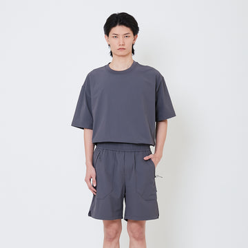 Men Nylon Shorts - Metal - SM2501013C