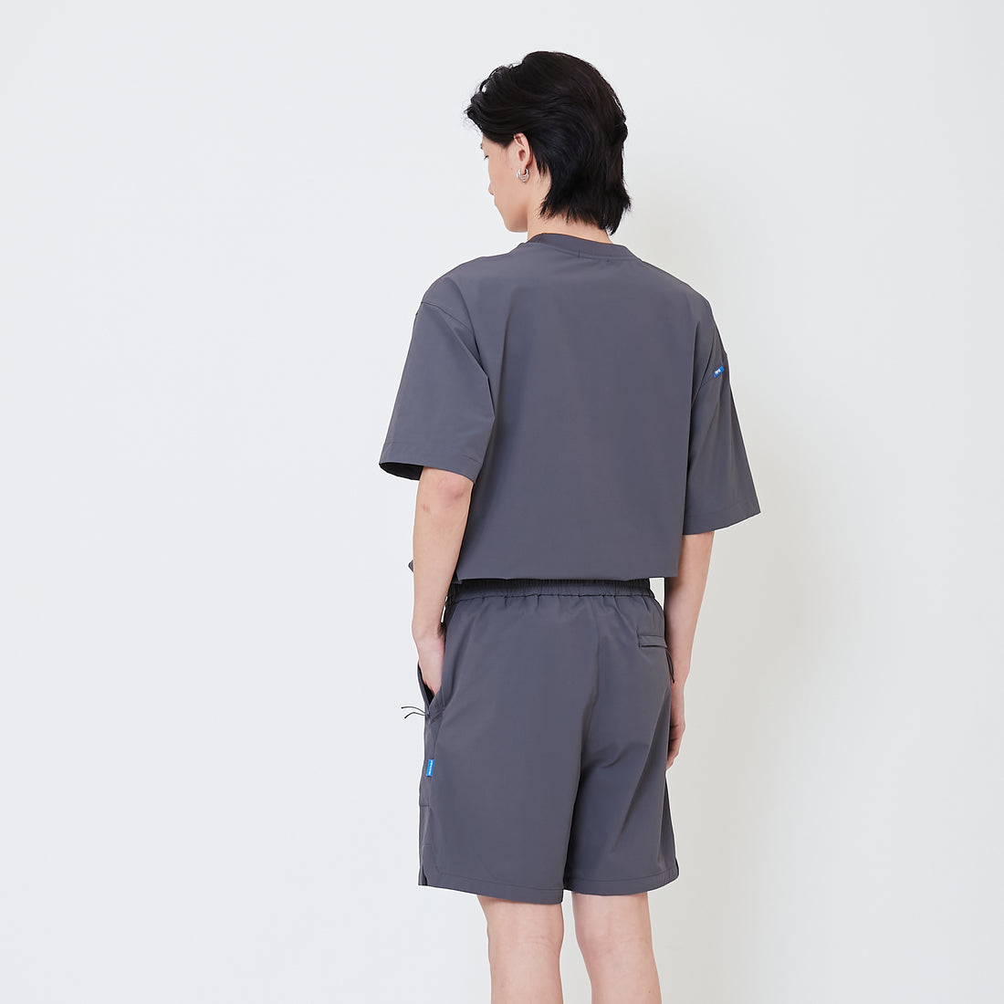 Men Nylon Shorts - Metal - SM2501013C