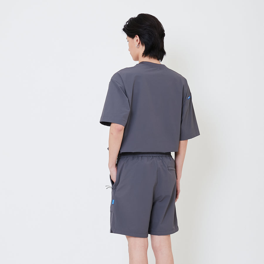 Men Nylon Shorts - Metal - SM2501013C