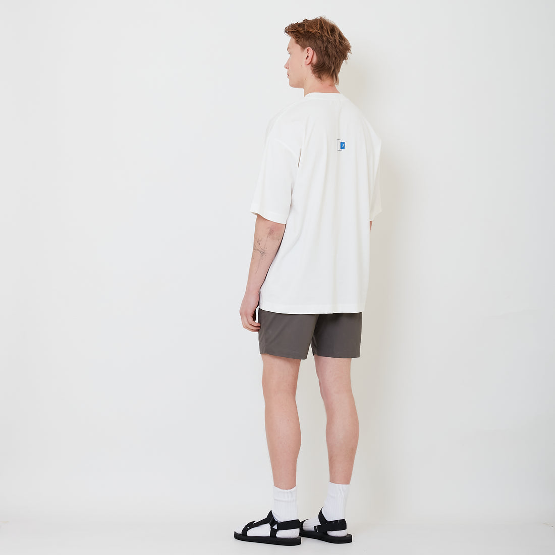 Men Twill Shorts - Metal - SM2501014B