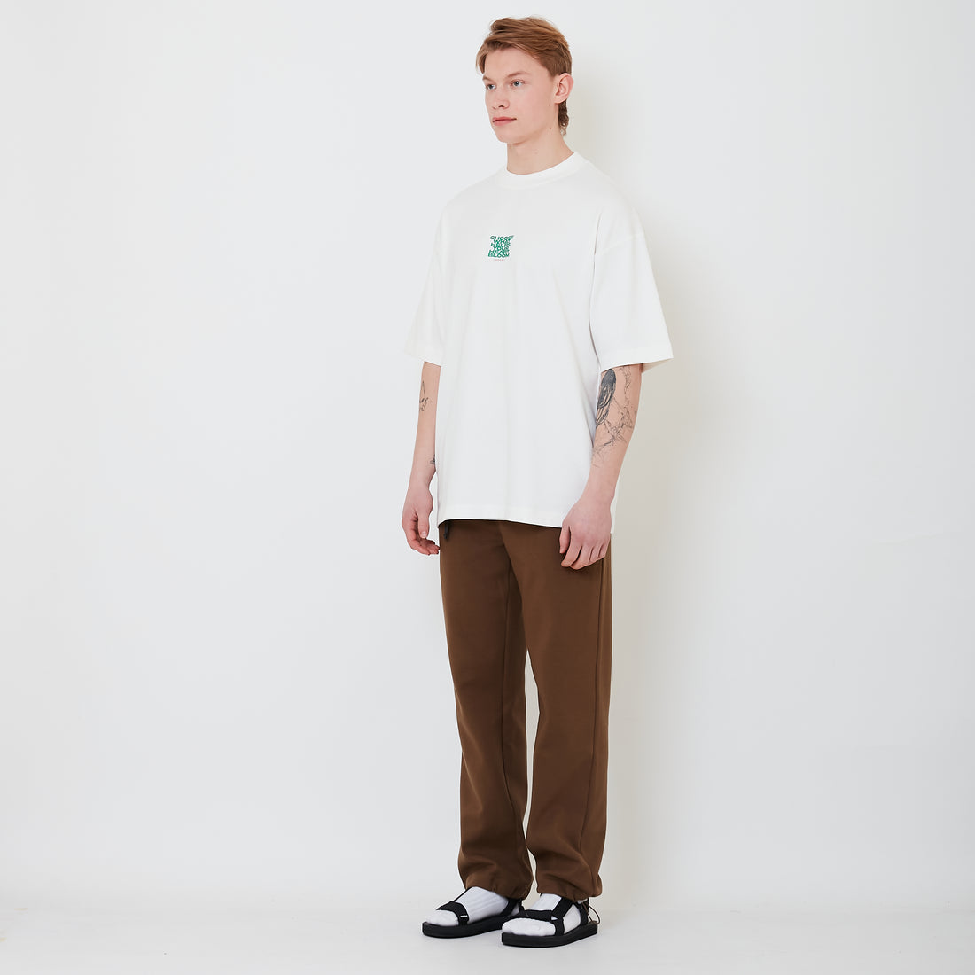 Men Slim Fit Sweatpants - Army Green - SM2501018C