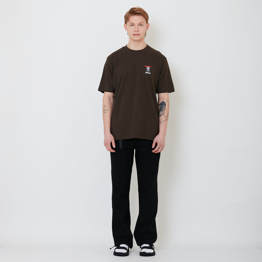 Men Slim Fit Sweatpants - Black - SM2501018D