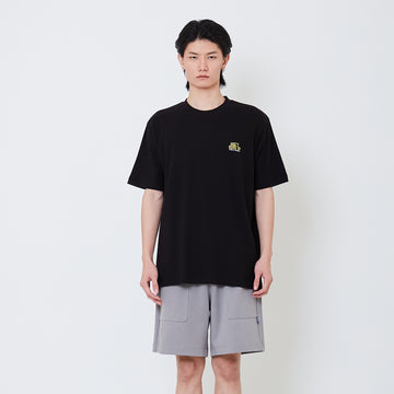 Men Graphic Tee - Black - SM2501022B