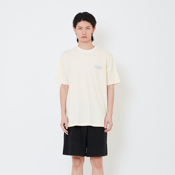 Men Graphic Tee - Cream - SM2501023A
