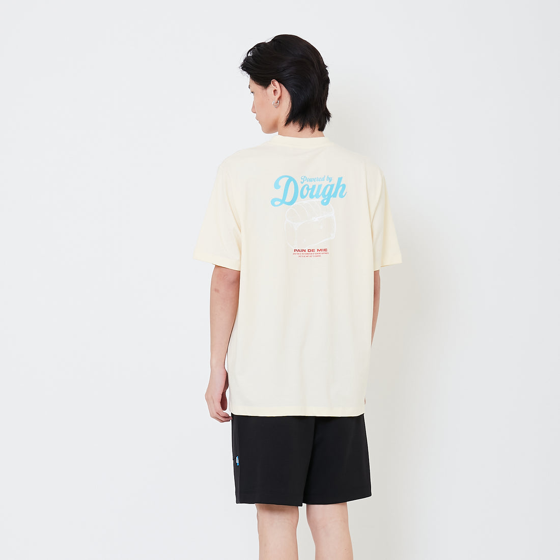 Men Graphic Tee - Cream - SM2501023A