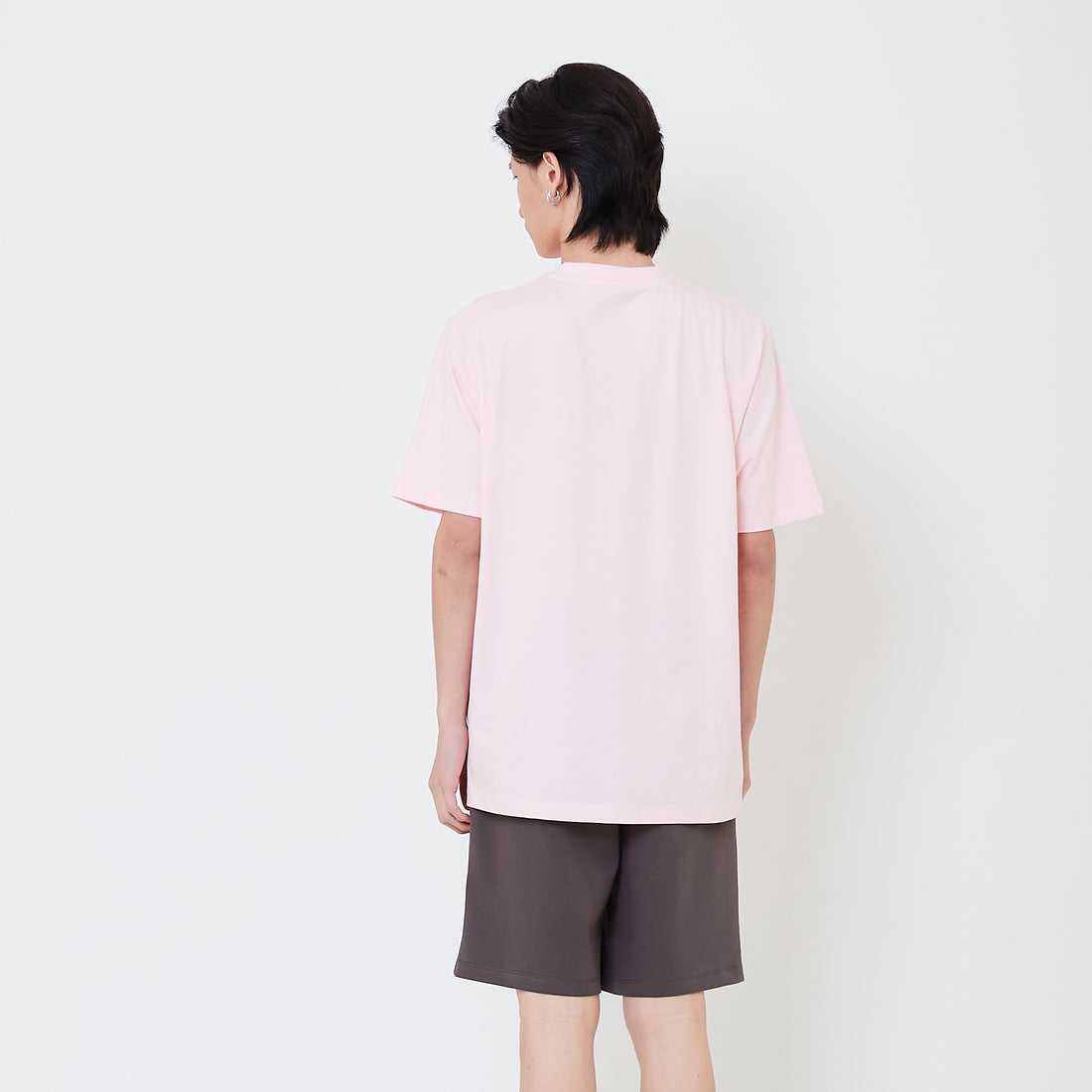 Men Graphic Tee - Pink - SM2502045A