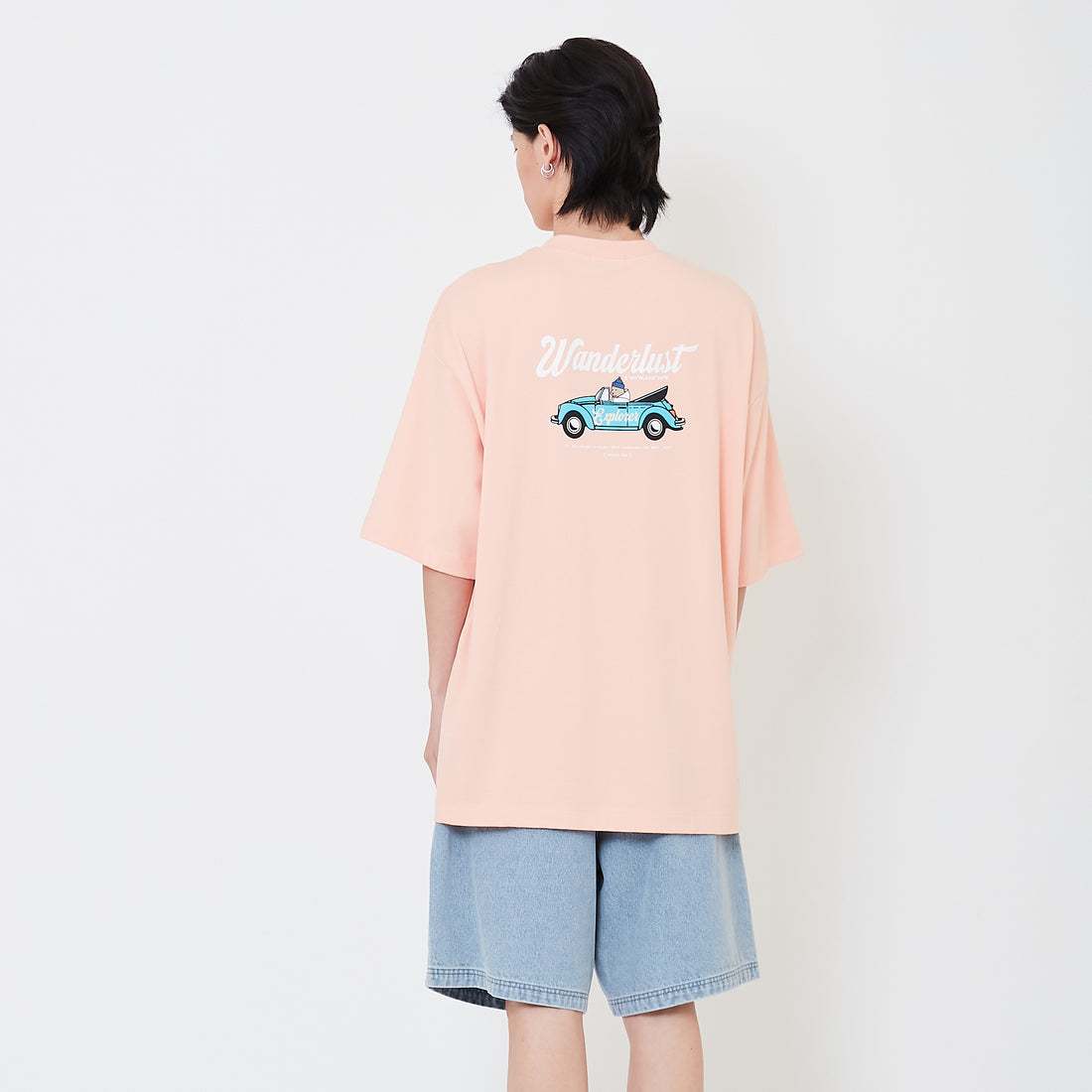 Men Printed Oversized Tee - SM2503046