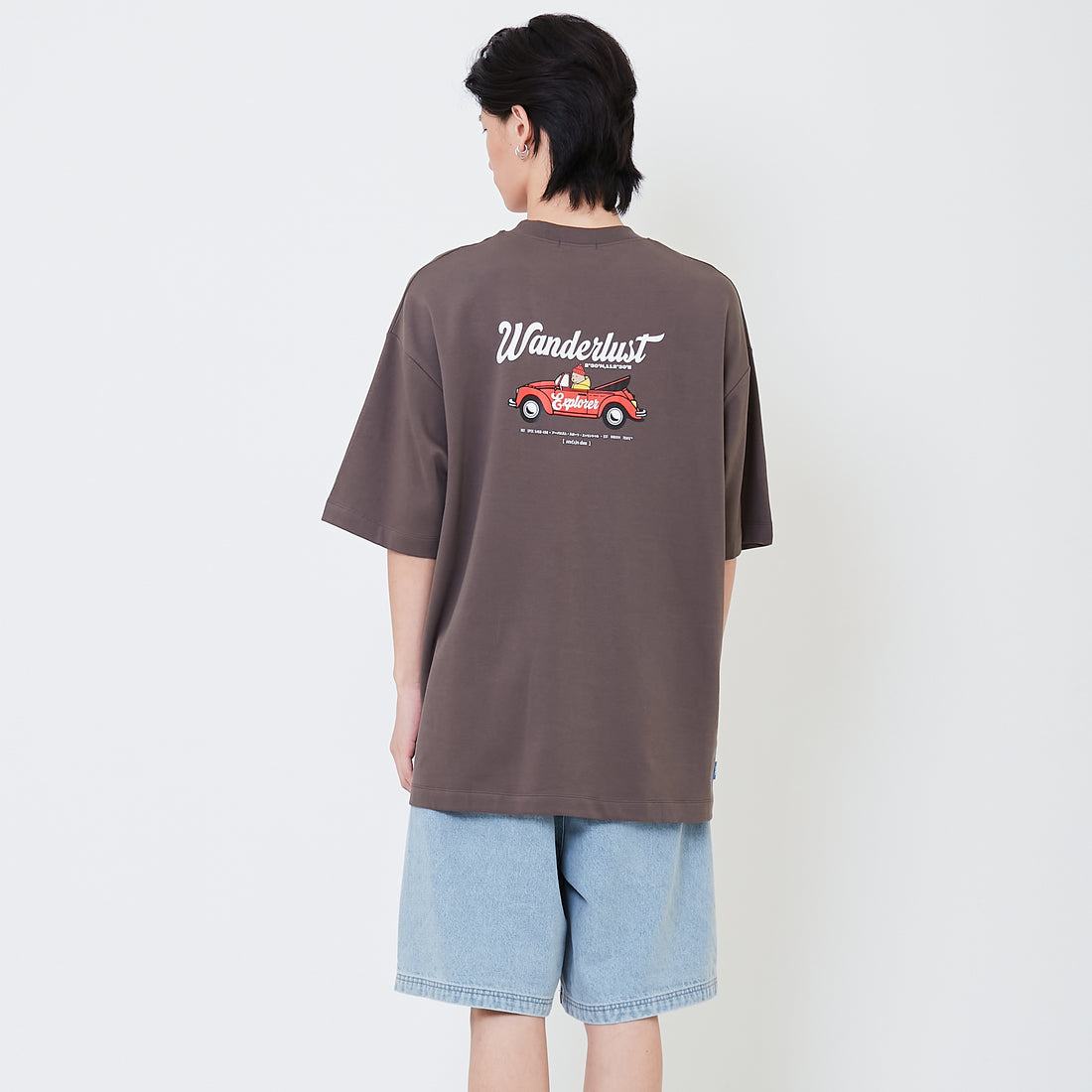 Men Printed Oversized Tee - SM2503046
