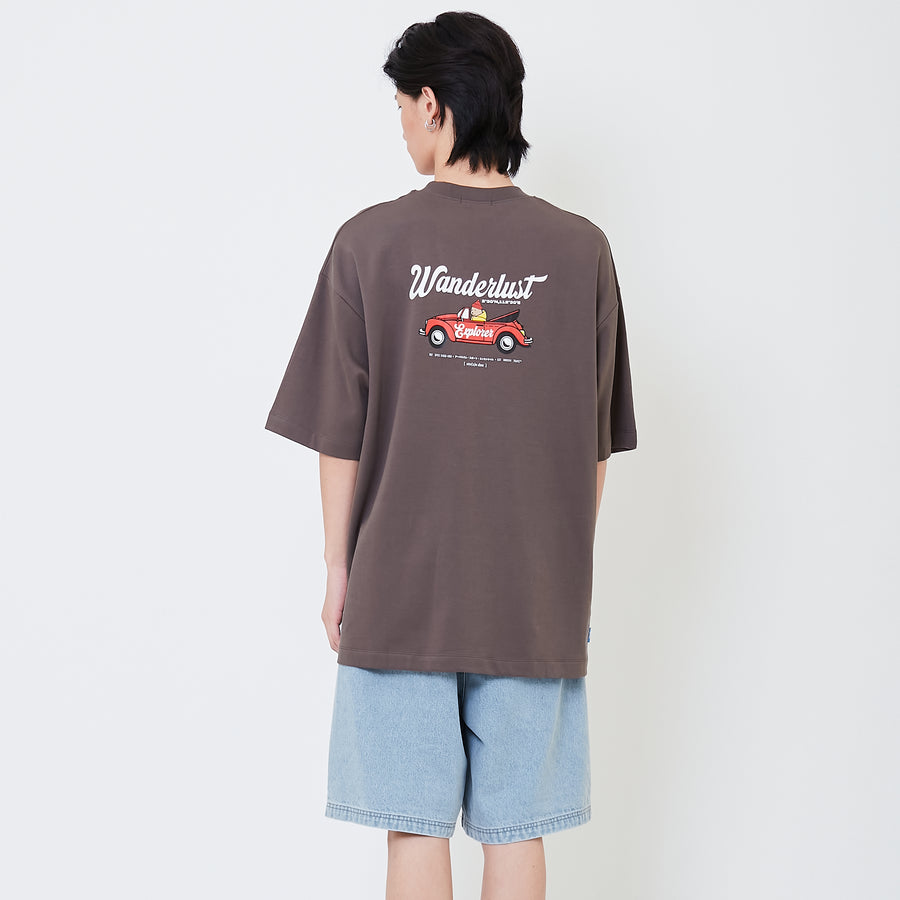 Men Printed Oversized Tee - SM2503046