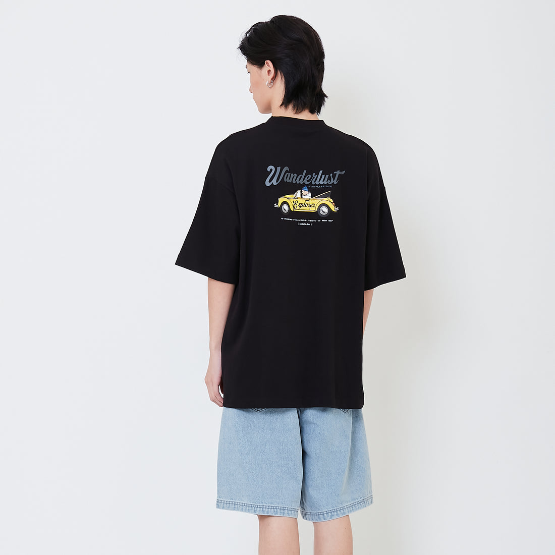 Men Printed Oversized Tee - SM2503046