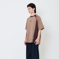 Men Oversized Jersey Tee - Brown - SM2503047B