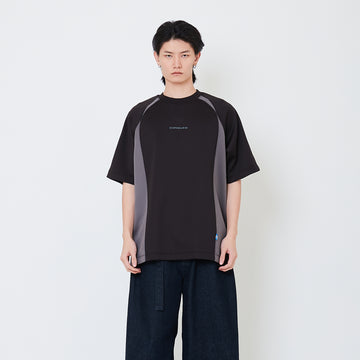 Men Oversized Jersey Tee - Black - SM2503047C