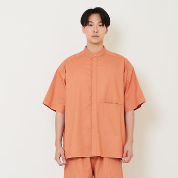 Men Oversized Shirt - Coral - SM2503055A