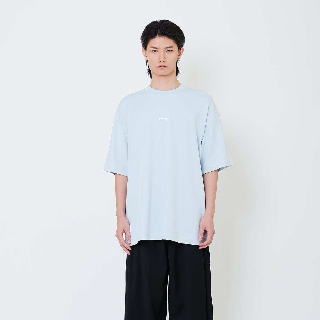 Men Embroidery Oversized Tee - SM2503057