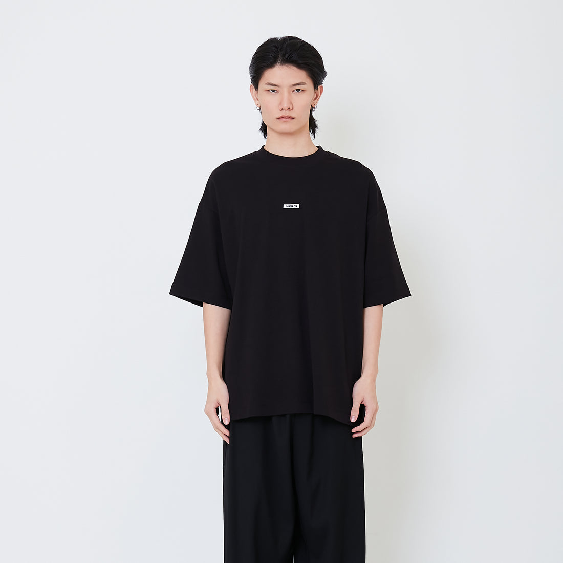 Men Embroidery Oversized Tee - SM2503057