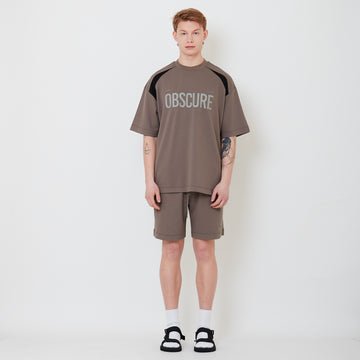 Men Pique Shorts - Olive - SM2503063C