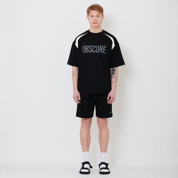 Men Pique Shorts - Black - SM2503063D